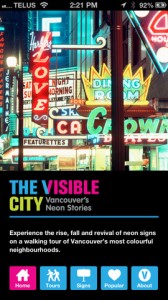 The Visible City iPhone App