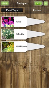 Garden Organizer iPhone App