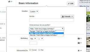 Facebook Gender Option Moving Past Male And Female