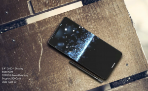 A concept image of the Samsung Galaxy Note 8 