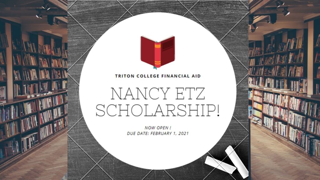 Applications for the Nancy Etz Scholarship are now open