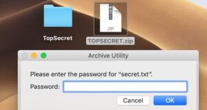 How To Encrypt A ZIP file On Mac