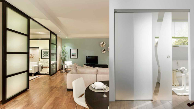 Sliding Glass Room Dividers