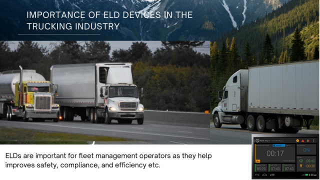 Importance Of ELD Devices in The Trucking Industry