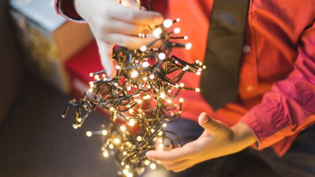 Christmas Lights Illuminating the Season